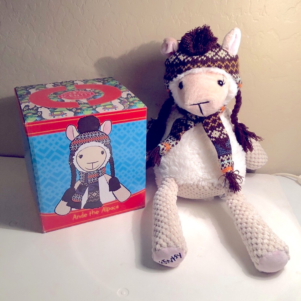 Scentsy Buddy Ande the Alpaca Plush